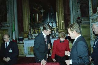 Visita di Stato del Presidente Michail Gorbaciov e la signora Raissa Gorbaciova