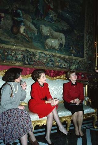 Visita di Stato del Presidente Michail Gorbaciov e la signora Raissa Gorbaciova