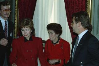 Visita di Stato del Presidente Michail Gorbaciov e la signora Raissa Gorbaciova