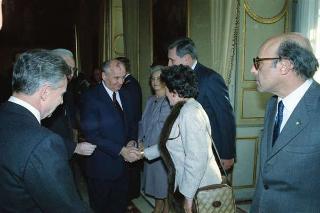 Visita di Stato del Presidente Michail Gorbaciov e la signora Raissa Gorbaciova