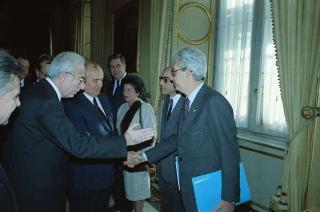 Visita di Stato del Presidente Michail Gorbaciov e la signora Raissa Gorbaciova