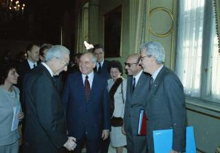 Visita di Stato del Presidente Michail Gorbaciov e la signora Raissa Gorbaciova