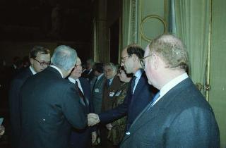 Visita di Stato del Presidente Michail Gorbaciov e la signora Raissa Gorbaciova
