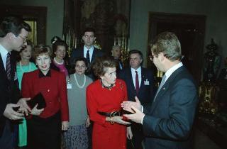 Visita di Stato del Presidente Michail Gorbaciov e la signora Raissa Gorbaciova
