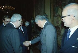 Visita di Stato del Presidente Michail Gorbaciov e la signora Raissa Gorbaciova