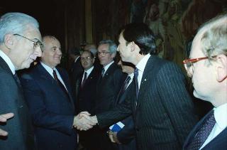Visita di Stato del Presidente Michail Gorbaciov e la signora Raissa Gorbaciova