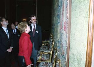 Visita di Stato del Presidente Michail Gorbaciov e la signora Raissa Gorbaciova