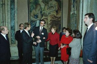 Visita di Stato del Presidente Michail Gorbaciov e la signora Raissa Gorbaciova