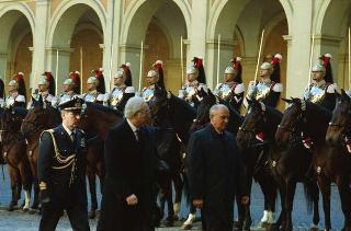 Visita di Stato del Presidente Michail Gorbaciov e la signora Raissa Gorbaciova