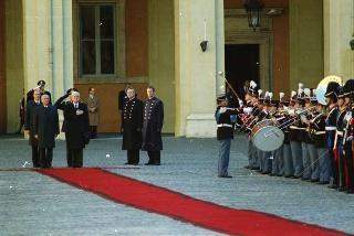 Visita di Stato del Presidente Michail Gorbaciov e la signora Raissa Gorbaciova