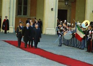 Visita di Stato del Presidente Michail Gorbaciov e la signora Raissa Gorbaciova