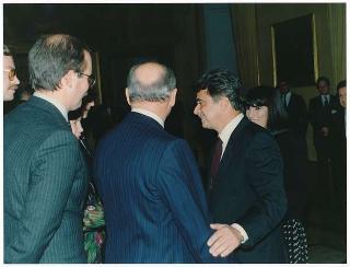Visita di Stato del Presidente Michail Gorbaciov e la signora Raissa Gorbaciova