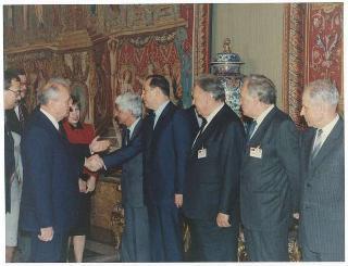 Visita di Stato del Presidente Michail Gorbaciov e la signora Raissa Gorbaciova
