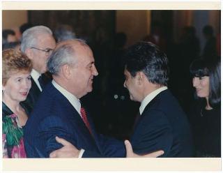 Visita di Stato del Presidente Michail Gorbaciov e la signora Raissa Gorbaciova