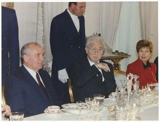 Visita di Stato del Presidente Michail Gorbaciov e la signora Raissa Gorbaciova