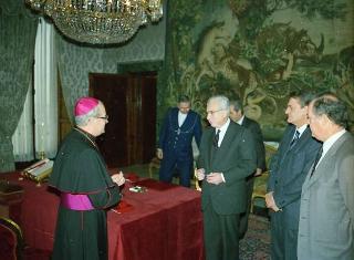 Sua Eccellenza Mons. Giovanni Marra, nuovo Ordinario militare per l'Italia: giuramento di rito