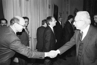 Incontro con i promotori, la giuria e i vincitori della I edizione del "Premio Pico della Mirandola per banche e imprese"