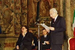 Presentazione degli auguri al Presidente della Repubblica Francesco Cossiga da parte del Corpo diplomatico