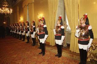 Presentazione degli auguri al Presidente della Repubblica Francesco Cossiga da parte del Corpo diplomatico