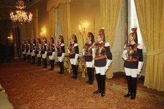Presentazione degli auguri al Presidente della Repubblica Francesco Cossiga da parte del Corpo diplomatico