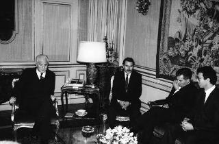 Colloquio del Presidente della Repubblica Francesco Cossiga con Gyula Horn, ministro degli affari esteri della Repubblica ungherese