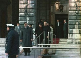 Intervento a Venezia, in forma privata, in occasione della cerimonia di apertura della 2^ Conferenza per la creazione di una "Commissione per lo sviluppo della democrazia attraverso il diritto"