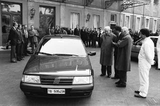 Presentazione della nuova autovettura FIAT "Tempra"