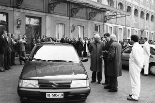 Presentazione della nuova autovettura FIAT "Tempra"