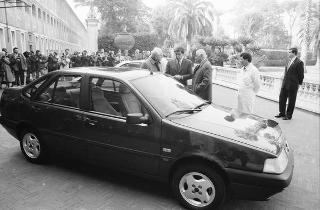 Presentazione della nuova autovettura FIAT "Tempra"