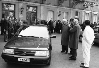 Presentazione della nuova autovettura FIAT "Tempra"