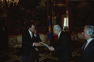 Jiri Holub, nuovo ambasciatore della Repubblica Socialista Cecoslovacca