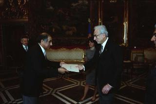 Hassan Abu Nimah, nuovo ambasciatore del Regno Hashemita di Giordania: presentazione lettere credenziali