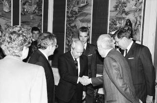 Incontro con il Presidente della Confederazione Elvetica Arnold Koller