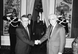 Incontro con il Presidente della Confederazione Elvetica Arnold Koller