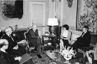 Incontro con il Presidente della Confederazione Elvetica Arnold Koller