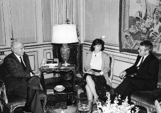 Incontro con il Presidente della Confederazione Elvetica Arnold Koller