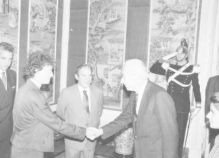 Incontro con il Presidente della Repubblica delle Seychelles France Albert René