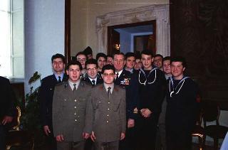 Visita al Centro per le comunicazioni dell'Ufficio per gli affari militari del Segretariato Generale della Presidenza della Repubblica