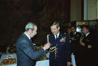 Visita al Centro per le comunicazioni dell'Ufficio per gli affari militari del Segretariato Generale della Presidenza della Repubblica