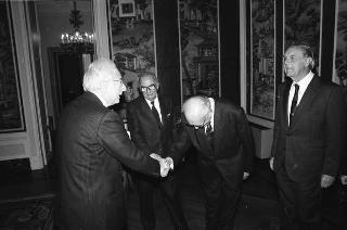 Incontro con i promotori, la giuria e i vincitori della 31^ edizione dei "Premi internazionali Roma per la stampa"