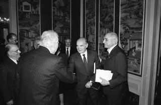 Incontro con i promotori, la giuria e i vincitori della 31^ edizione dei "Premi internazionali Roma per la stampa"