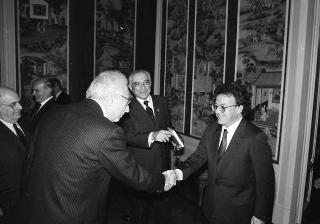 Incontro con i promotori, la giuria e i vincitori della 31^ edizione dei "Premi internazionali Roma per la stampa"