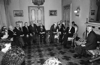 Incontro con i promotori, la giuria e i vincitori della 31^ edizione dei "Premi internazionali Roma per la stampa"