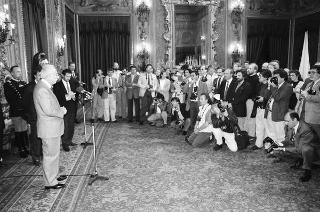 Incontro con i fotografi professionisti partecipanti all'iniziativa "A day in the life of Italy", promossa dalla casa editrice Collins Publishers