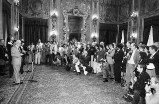 Incontro con i fotografi professionisti partecipanti all'iniziativa "A day in the life of Italy", promossa dalla casa editrice Collins Publishers