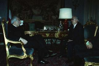 Nikolai Mitrofanovich Lunkov, ambasciatore dell'URSS: visita di congedo