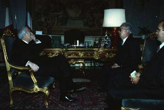 Nikolai Mitrofanovich Lunkov, ambasciatore dell'URSS: visita di congedo