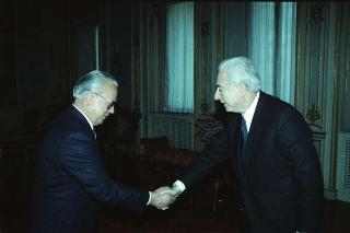 Nikolai Mitrofanovich Lunkov, ambasciatore dell'URSS: visita di congedo