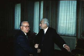 Nikolai Mitrofanovich Lunkov, ambasciatore dell'URSS: visita di congedo