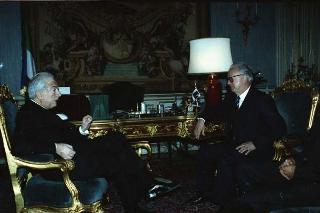 Nikolai Mitrofanovich Lunkov, ambasciatore dell'URSS: visita di congedo